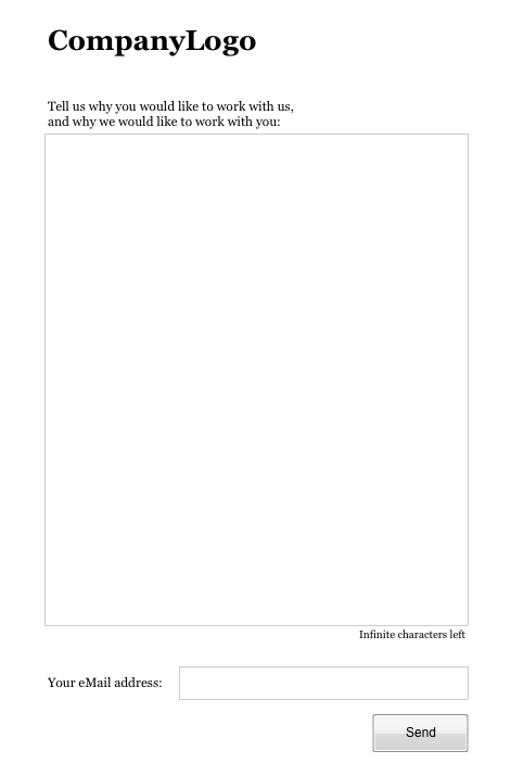 Job Application Form
